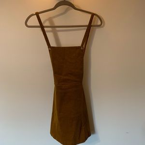 Zara yellow pinafore sz S